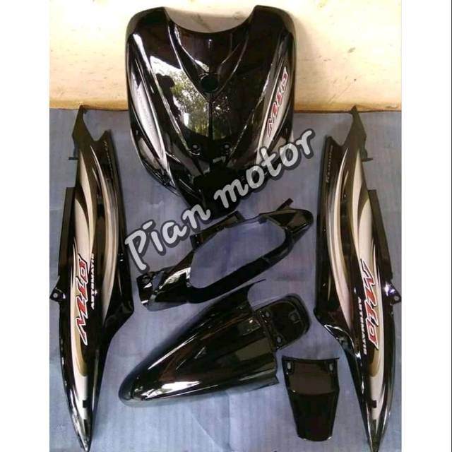 Full Body Smooth Yamaha Mio Sporty Black | Shopee Philippines