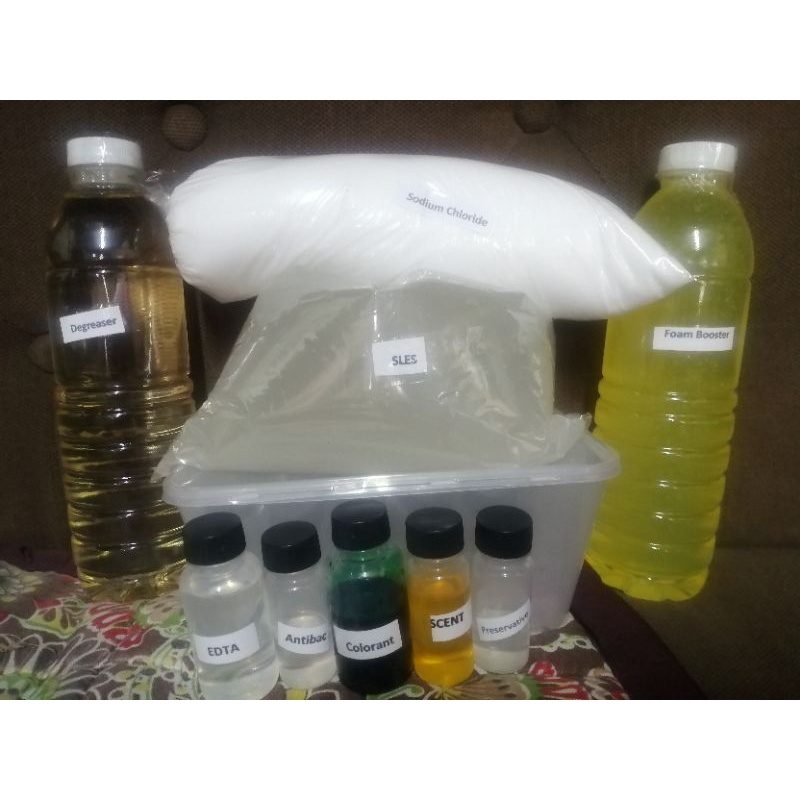 liquid detergent DIY dishwashing liquid kit with procedure copy