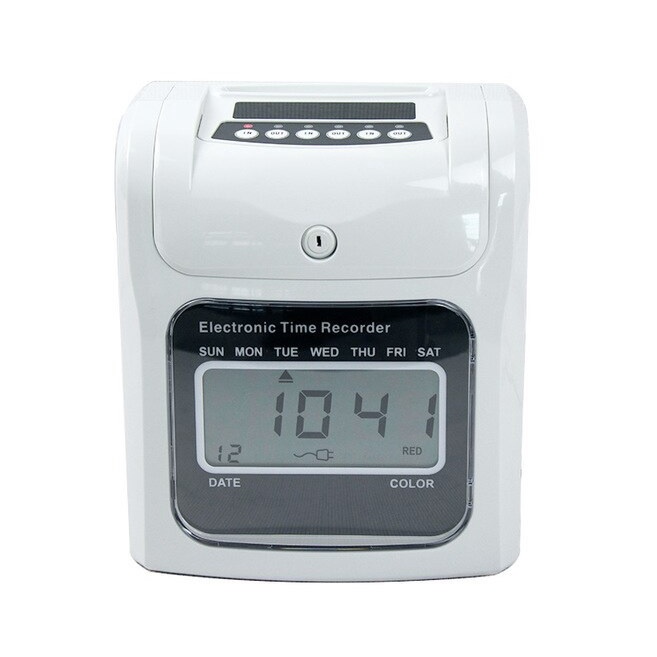 Digital Time Recorder Attendance Machine Time Card for Recorder Office