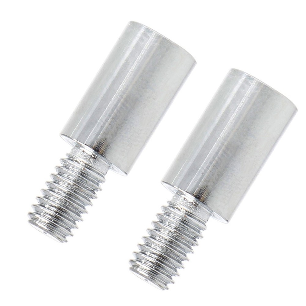 2PCS Chrome Arcade Joystick Shaft Extender 15mm Extension Rod For SANWA