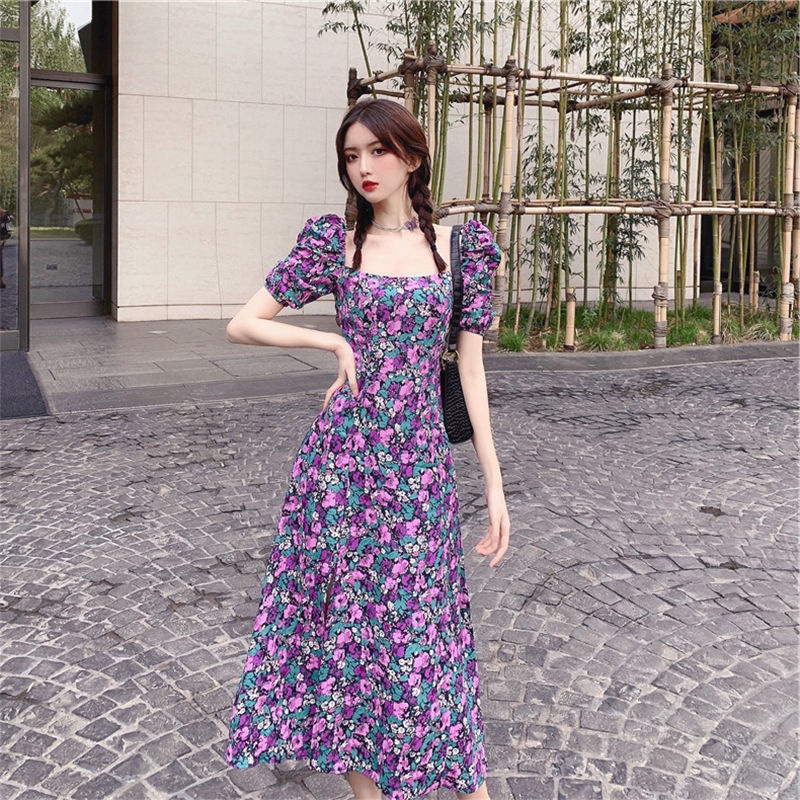 Shopee floral hot sale maxi dress