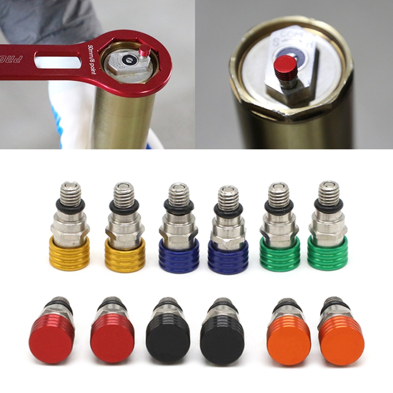 Motorcycle Screw Fork Bleeder Relief Valve Fork Relief Valve Front