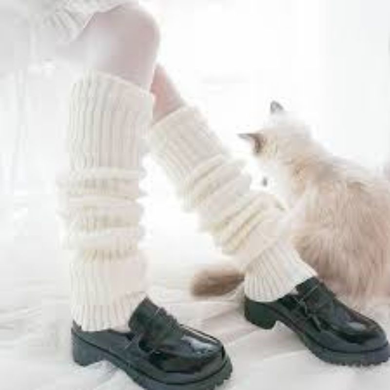 White Leg Warmer (PreOrder) Shopee Philippines