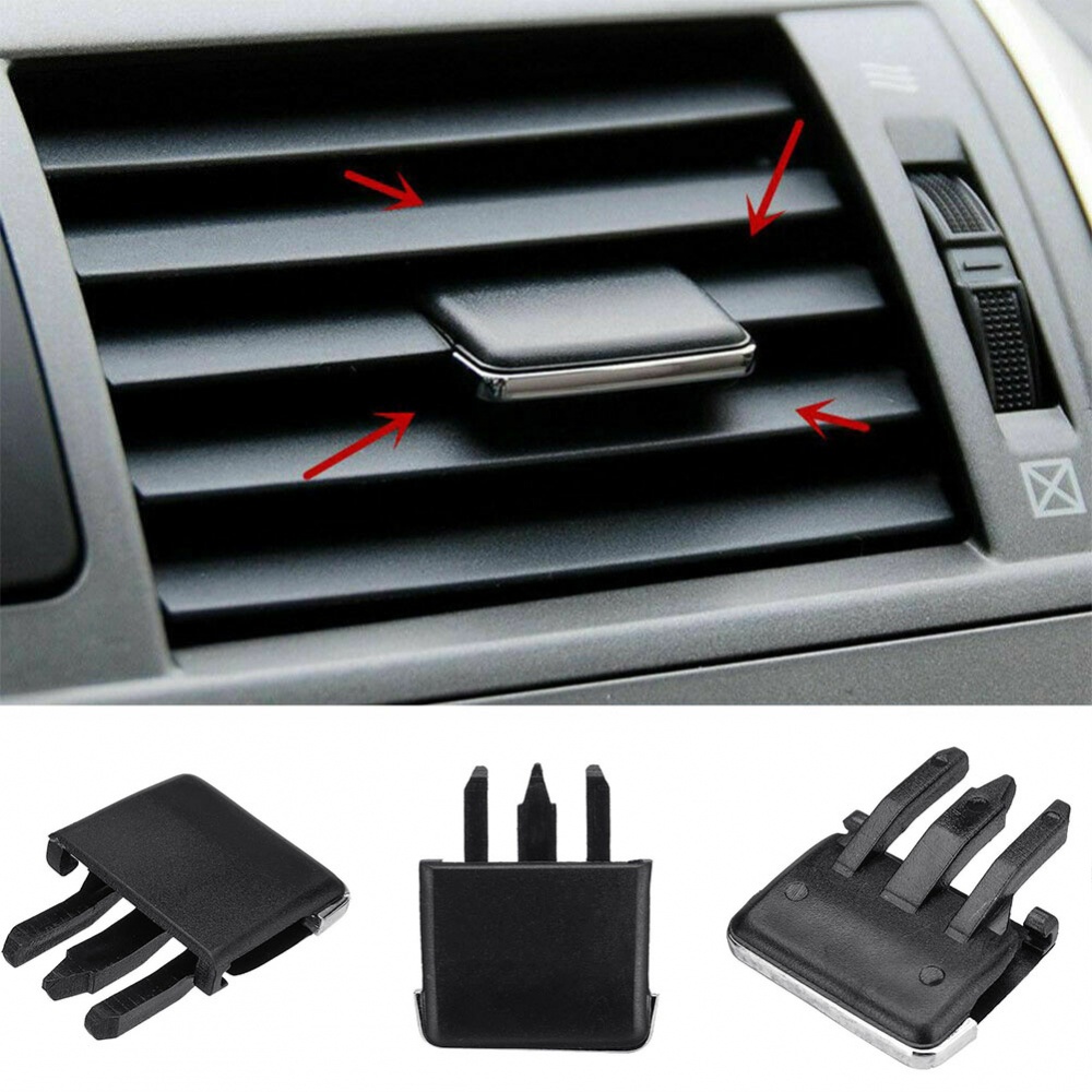 4x Car Vehicle Air Conditioning Vent Louvre Blade Adjust Slice Clips
