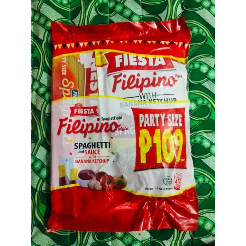 Fiesta Spaghetti Filipino Style Shopee Philippines