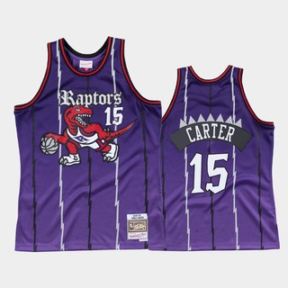 1999-2000 purple Champion Toronto Raptors Vince Carter #15 basketball jersey, retroiscooler