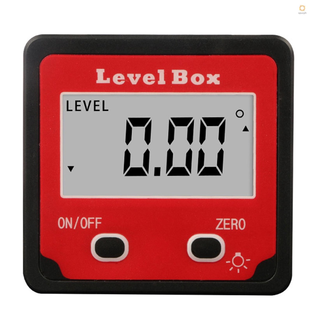 UMP Digital Level Protractor Inclinometer Mag-netic Level Angle Meter ...