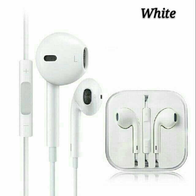 Apple iPhone Headset 5 5s 6 6s 4 4s Earphones with Mic Shopee