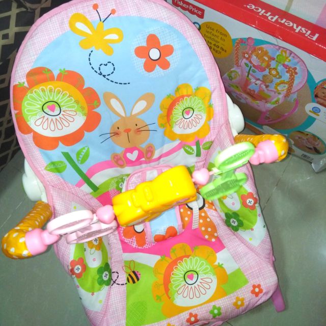 Fisher Price Infant-to-Toddler Rocker Pink (Pre-loved) | Shopee Philippines