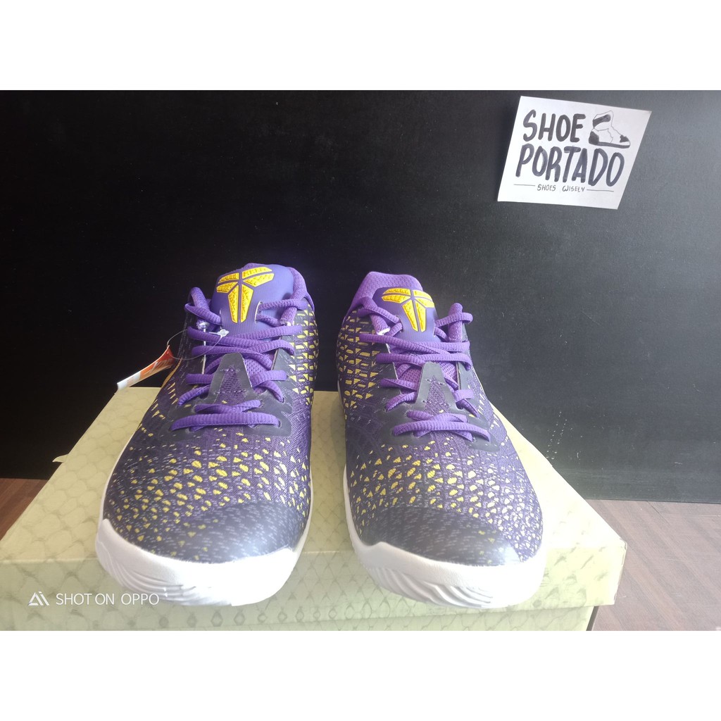 Kobe mamba rage (lakers edition), Men's Fashion, Activewear on Carousell