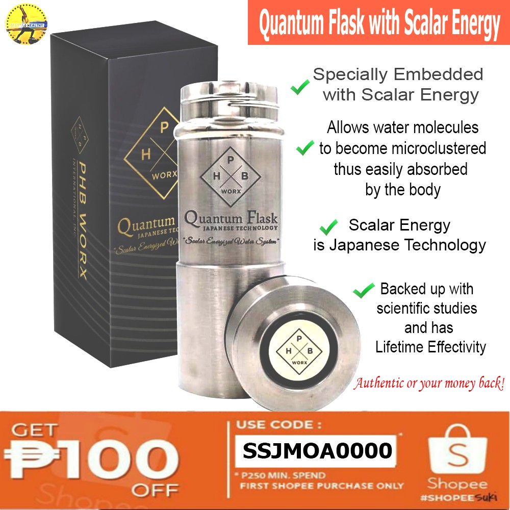 Quantum Flask with Scalar Energy Shopee Philippines