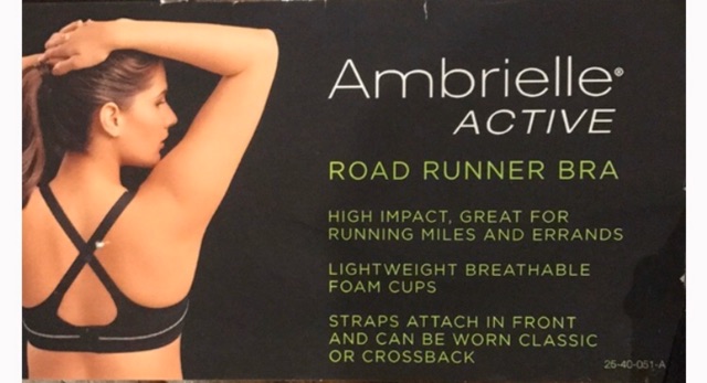 ambrielle road runner bra