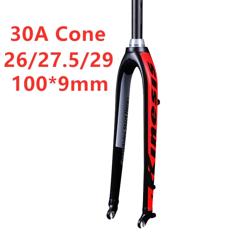 Kinesis 26" 27.5" 29" Aluminum Mtb Bike Rigid Fork Straight 11/8" 28