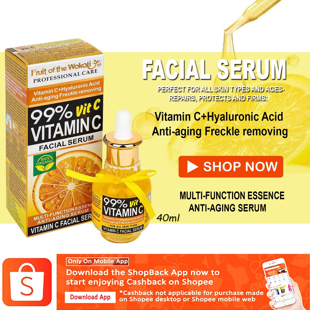 Fruit Of The Wokali Vitamin C Facial Serum Shopee Philippines