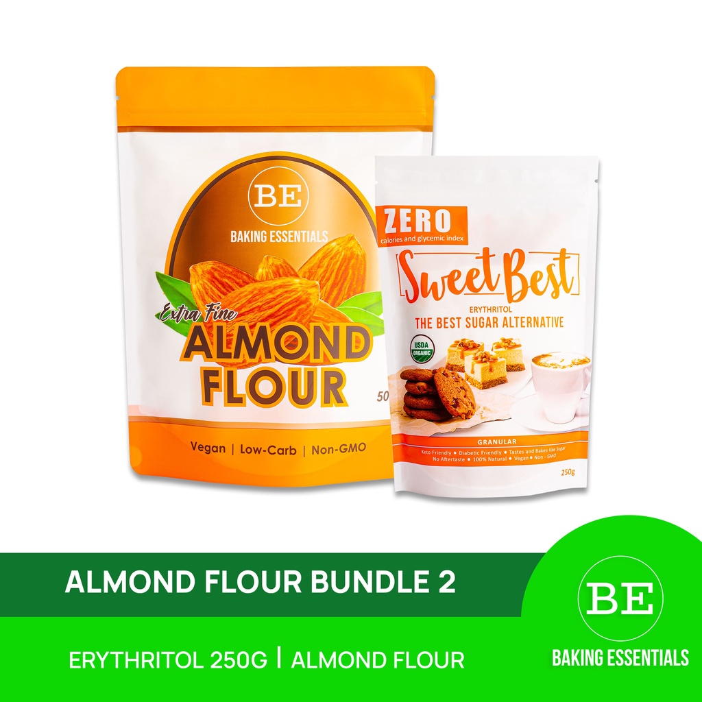 Almond Flour Bundle 2, Erythritol 250g Natural Sweetener, Almond Flour