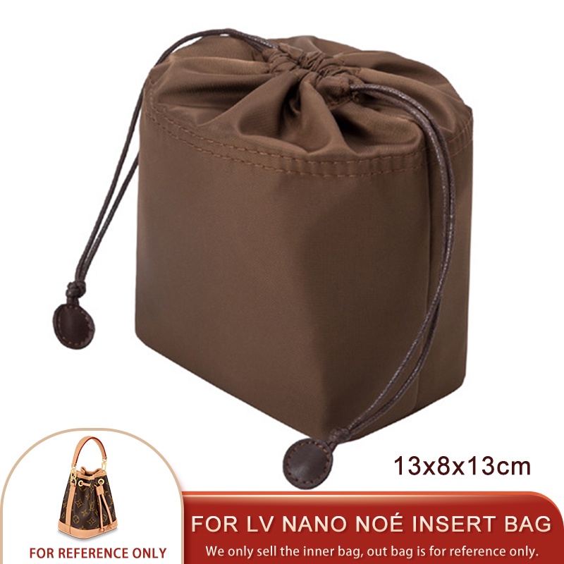 Fits for Nano Noe Bucket Bag Insert Organizer Wateproof Nylon Cosmetic Bag Organizer Bucket Bag Inner Purse Shopee Philippines