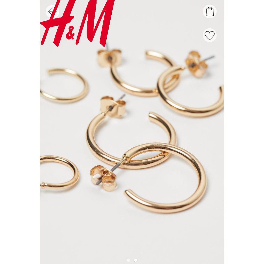 H&m 2024 accessories earrings