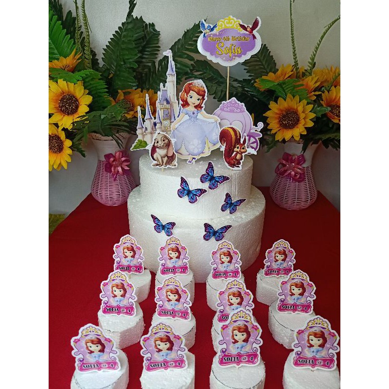 Sofia the First Cake and Cupcake Topper | Shopee Philippines