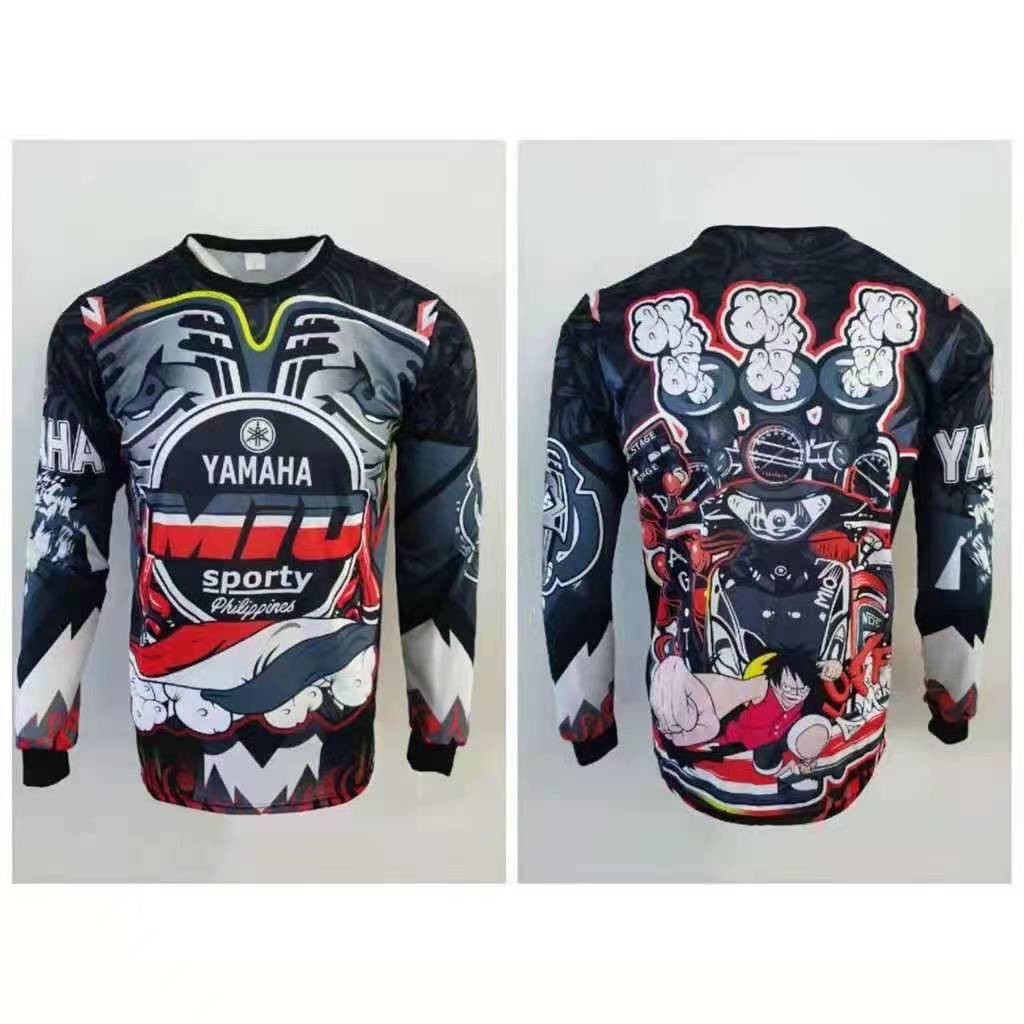 Long-sleeve motor Cycling Jersey Racing Bike Ride Motorcycle T-shirt ...