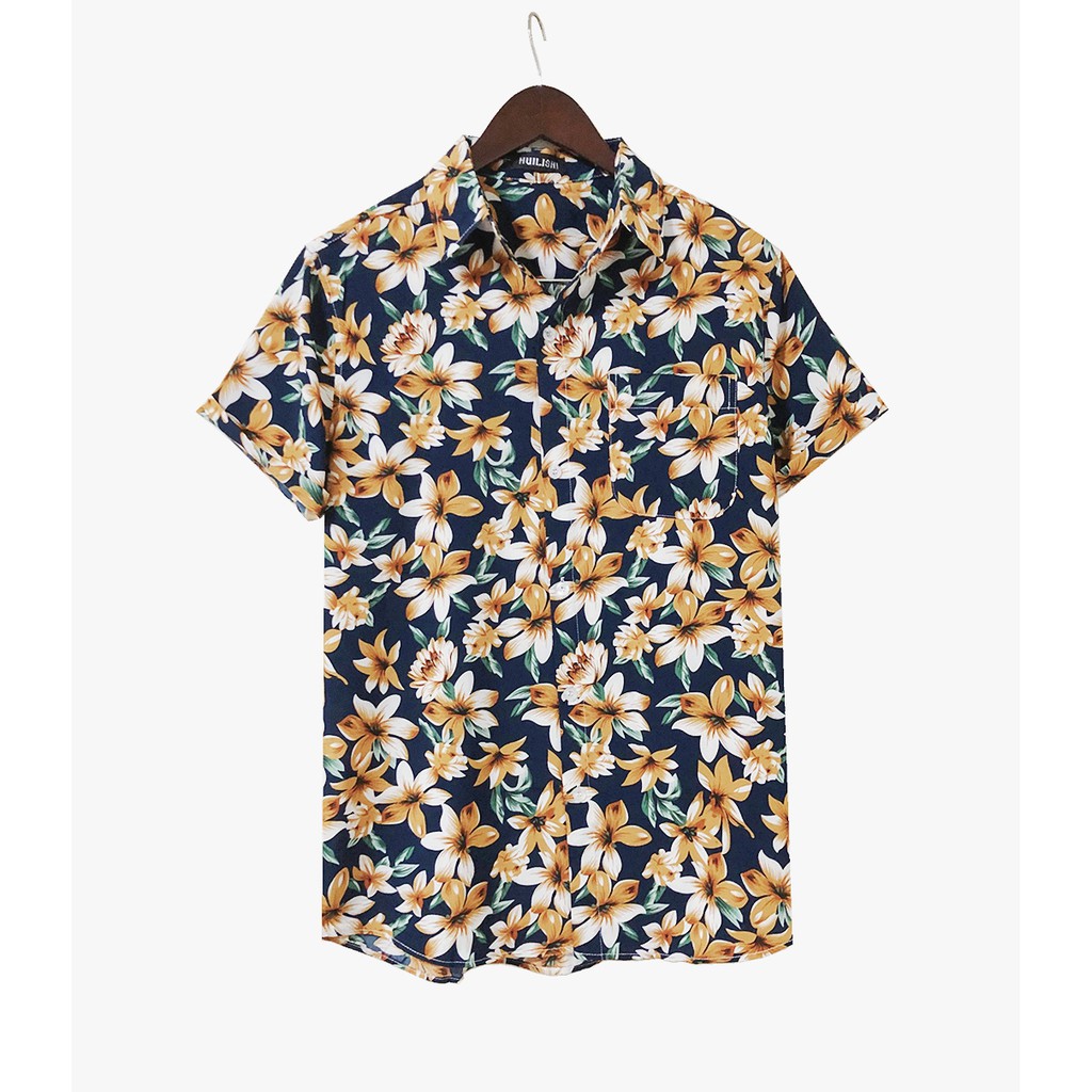 Floral polo shopee best sale