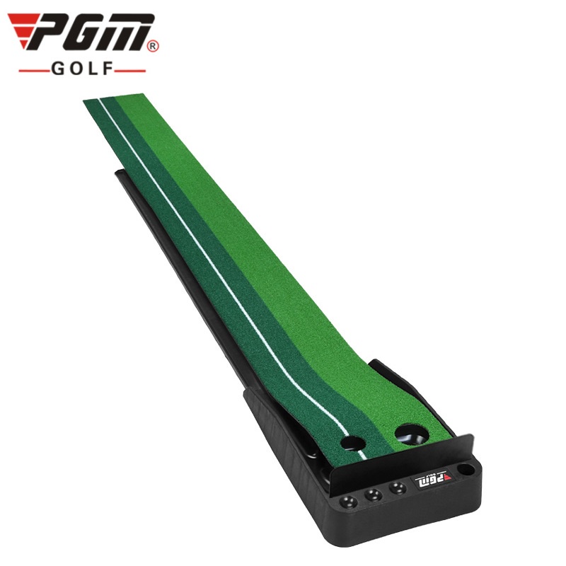 PGM Golf Putter Trainer Classic 2.5m 3m Putting Mat With Automatic Ball ...