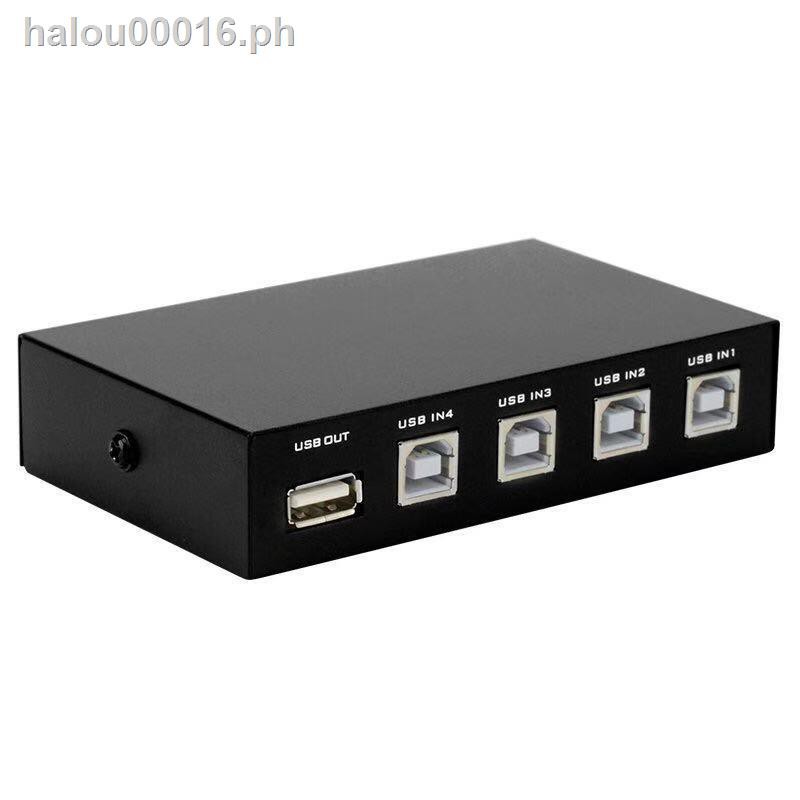 Available♗ Printer sharing device 2/4 port USB splitter printing line ...