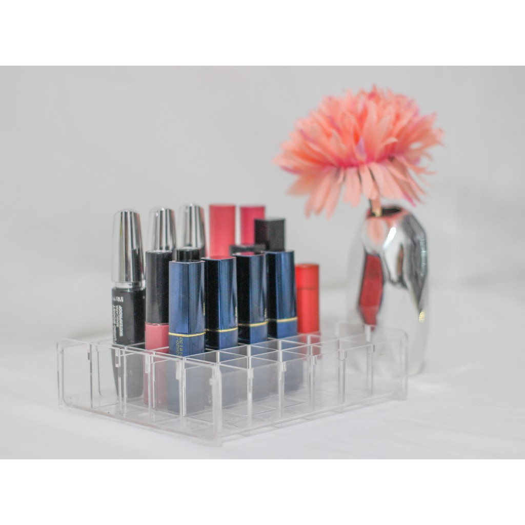 30 Grid Lipstick Rack - Acrylic | Shopee Philippines