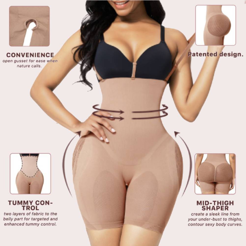 In stock】Lover-Beauty Women Full Body Shaper Underbust Big Ass Lift Up  Panty Fajas Tummy Control Se