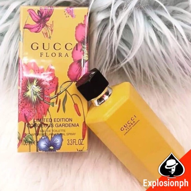 Gucci flora cheap yellow bottle