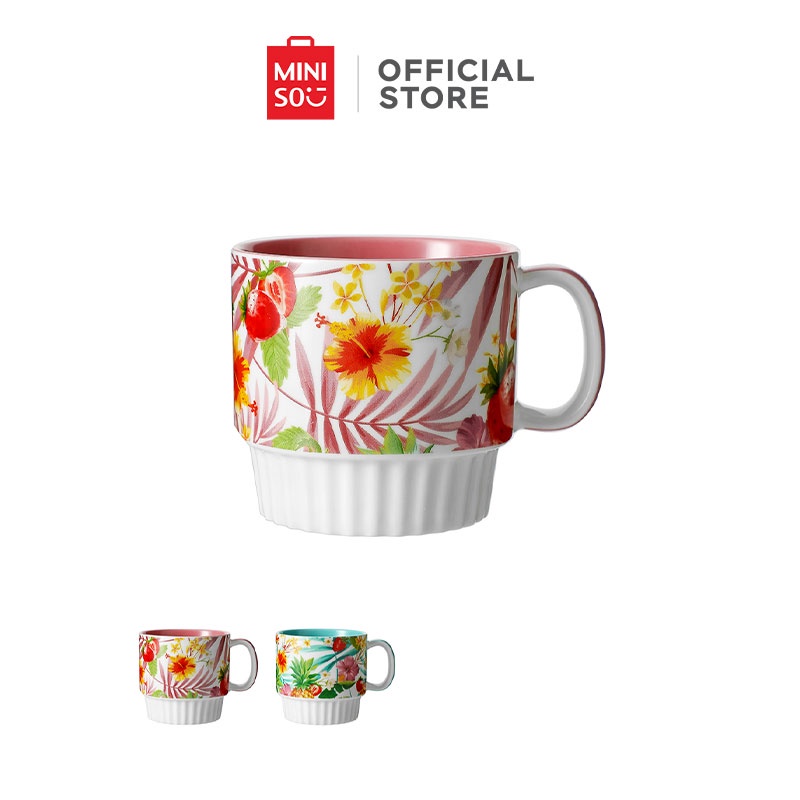 MINISO Passion Island Mugs Set for Lovers 350ml 2pcs Shopee Philippines