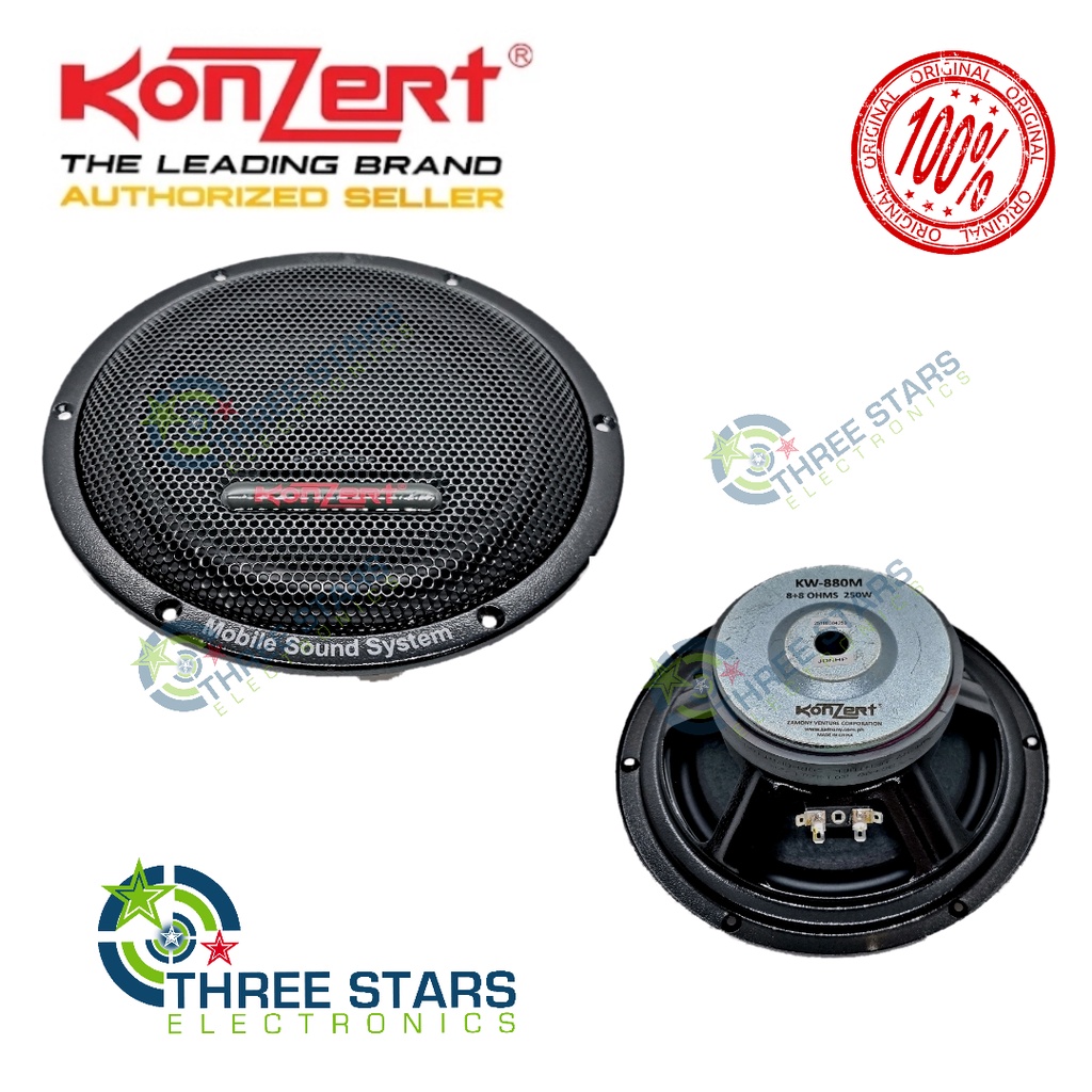 Konzert best sale speaker subwoofer