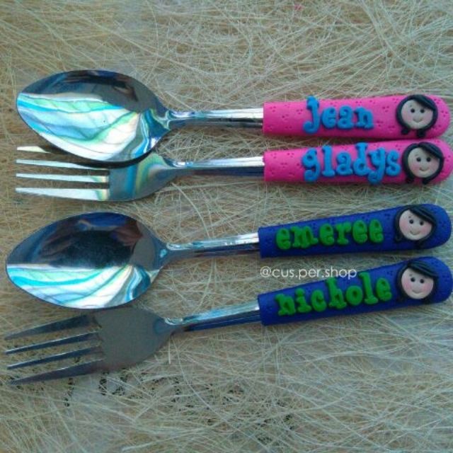 Personalized spoon and fork Shopee Philippines