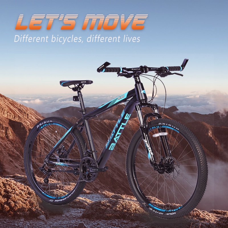 Battle sale mountain bike