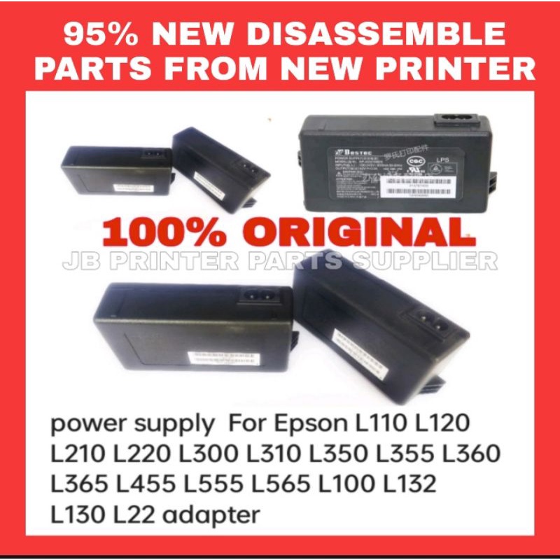 ORIGINAL POWER SUPPLY FOR EPSON L210/L120/L350/L360/L380/L110 Shopee Philippines