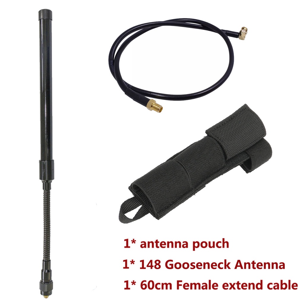 Tactical Radio Antenna Relocation Pouch Airsoft Military Radio Antenna