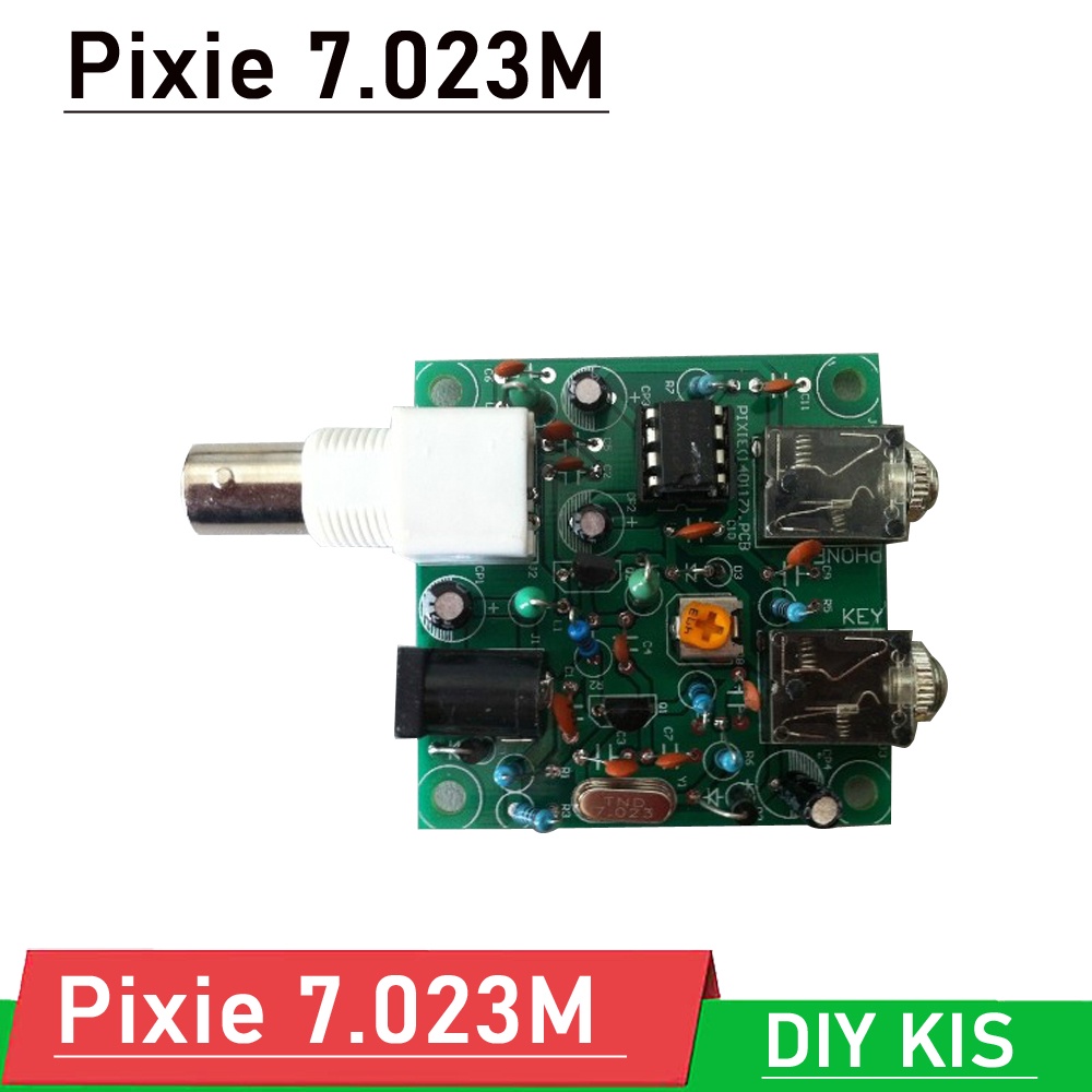 PIXIE Kit CW Transceiver Telegraph Shortwave Transmitter Receiver Radio ...