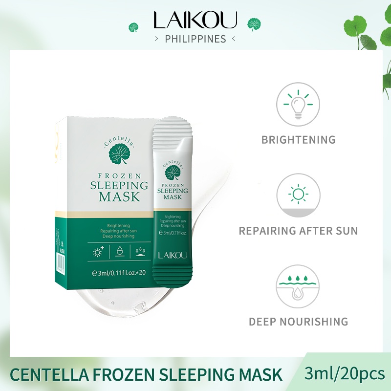 LAIKOU Centella Frozen Sleeping Mask Asiatica Collagen Soothing Firming