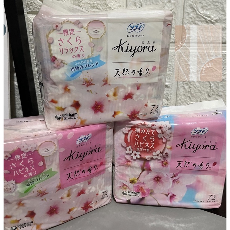 UNICHARM SOFY KIYORA PANTYLINER (IMPORTED FROM JAPAN) Shopee Philippines