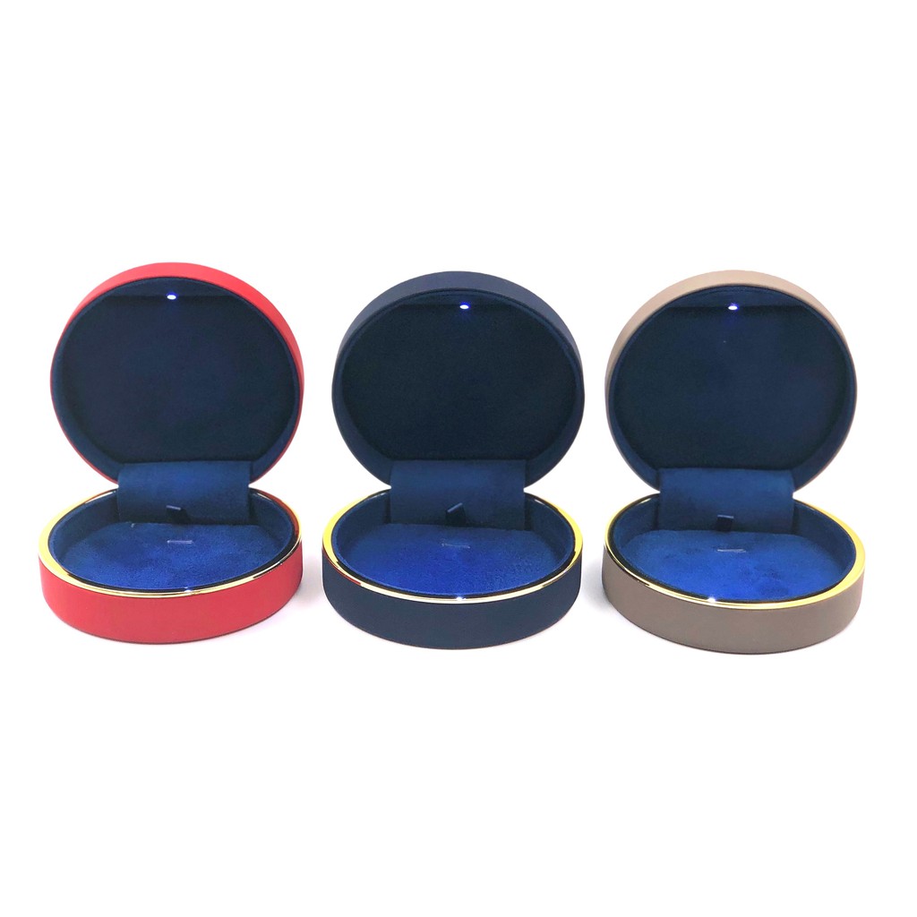 LED NECKLACE CIRCLE BOX (BLUE LIGHT) | Shopee Philippines