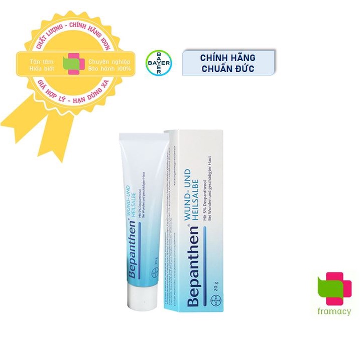 Bepanthen Wund Und Heilsalbe Cream, Germany (20g / 100g) Topical Baby