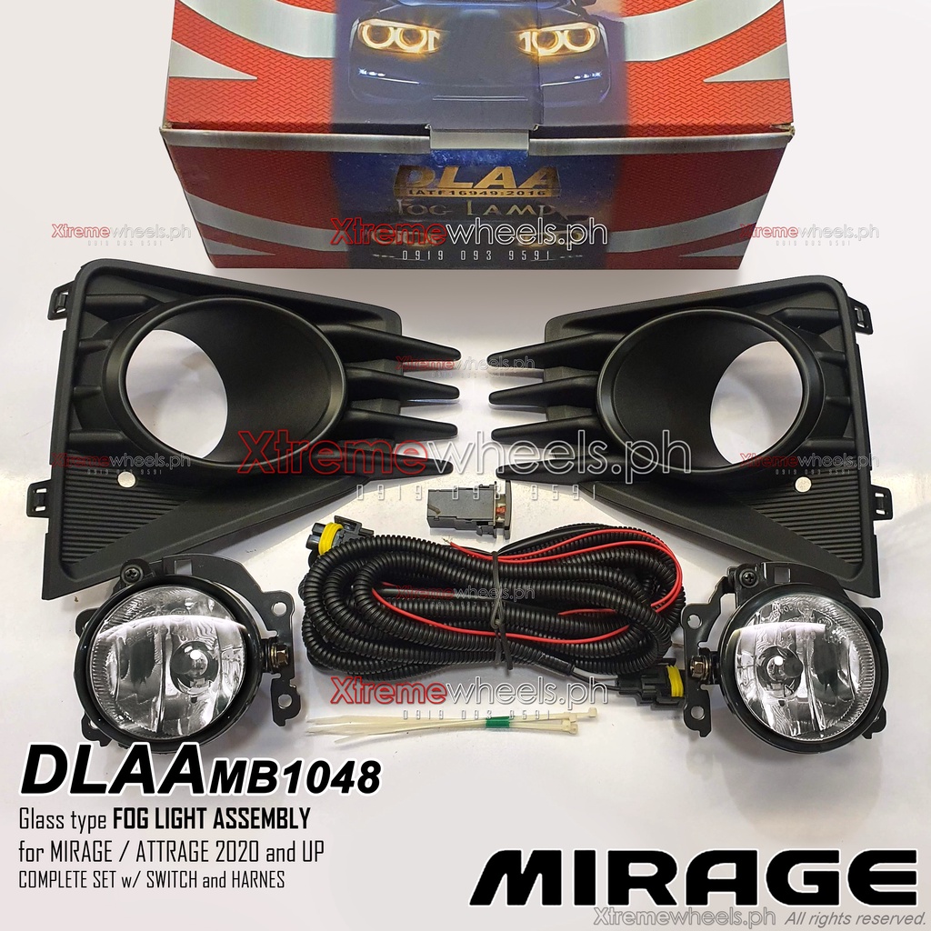 Mirage G4 20222025 DLAA Genuine Fog Lamp / Fog Light / Foglight H16 19W with Wiring Kit and