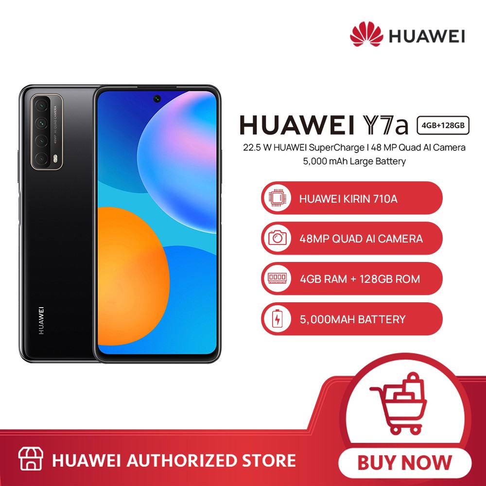 HUAWEI Y7a 4GB RAM 128GB ROM 48MP AI Four camera 5000mAh