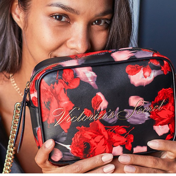 Victoria secret flower bag new arrivals