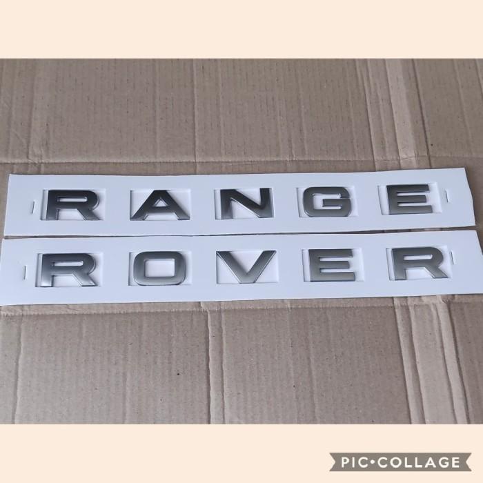 RANGE ROVER writing emblem | Shopee Philippines