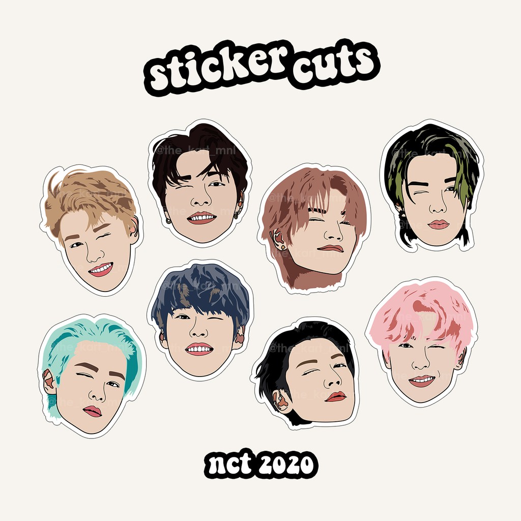 NCT 2020 RESONANCE Ver. - STICKER CUT SOLO #1 | Shopee Philippines