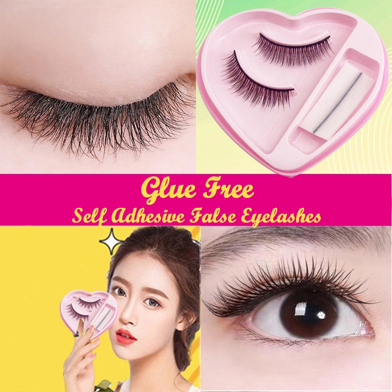 PHILIPPINES NO.1 1Pair False Eyelash with Adhesive Shopee Philippines