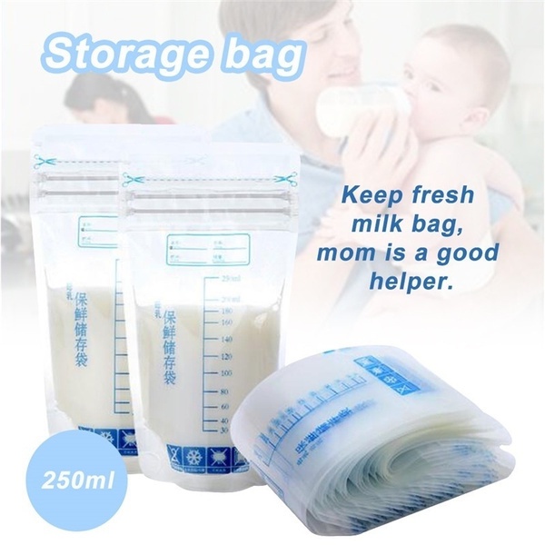 250ml breast milk freezer bag breast milk baby food storage breast milk