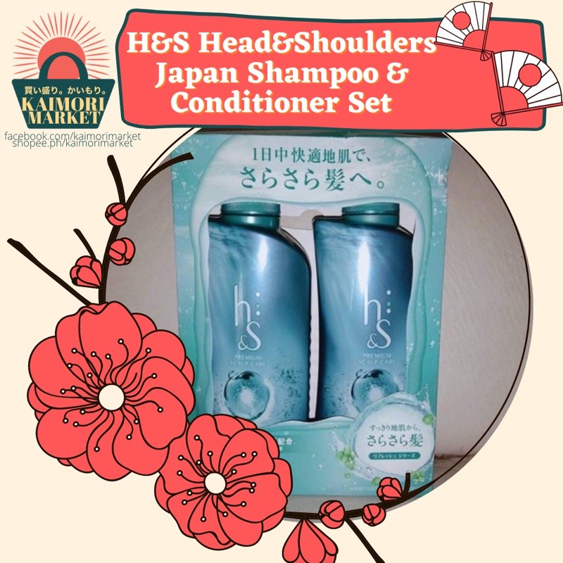 H&s shampoo clearance japan