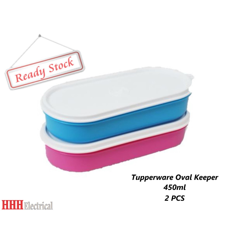Tupperware 450ml Candy Pop Oval Keeper (2 Pcs) | Shopee Philippines