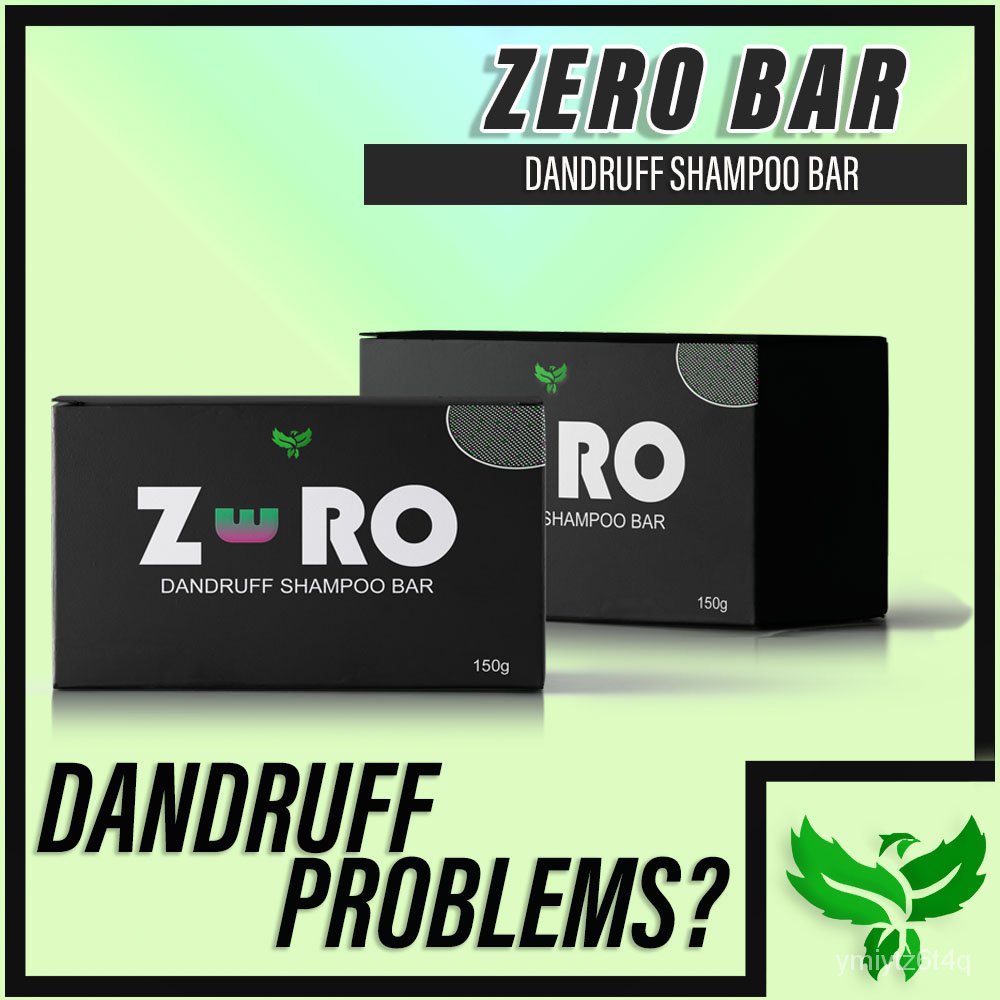 ZERO shampoo bar dandruff scalp treatment ( dandrex anti dandruff